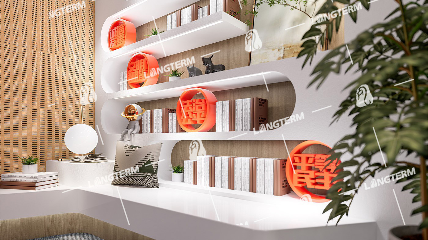 中铁文旅智慧党建室设计