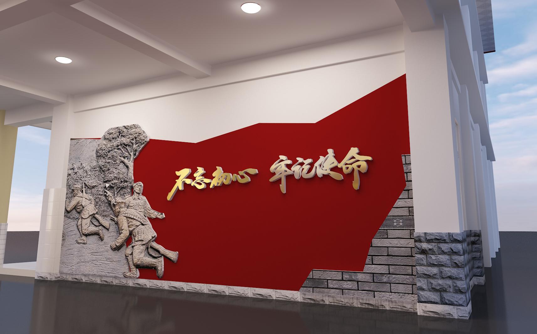 党建展厅建设图片